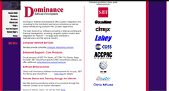 Desktop Screenshot of domsoft.com